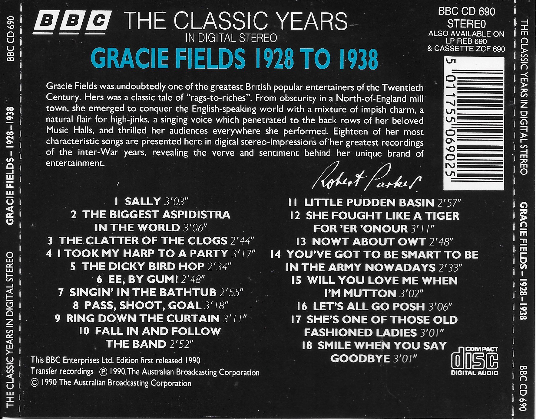 Back cover of BBCCD690